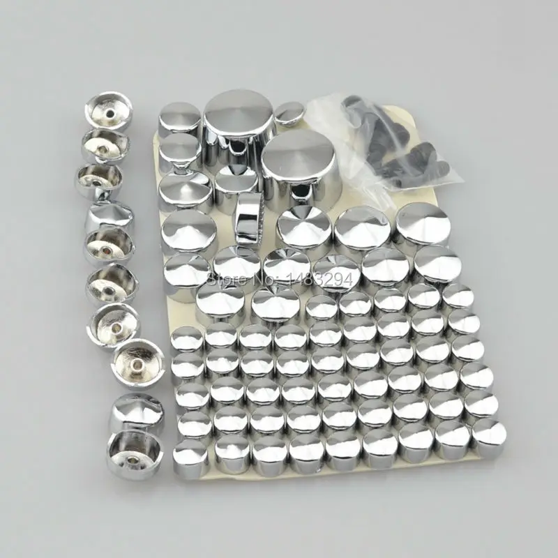 Хромированные колпачки для болтов Harley Softail Twin Cam 2007 2013|bolts toppers caps|harley chrome coverchrome bolt
