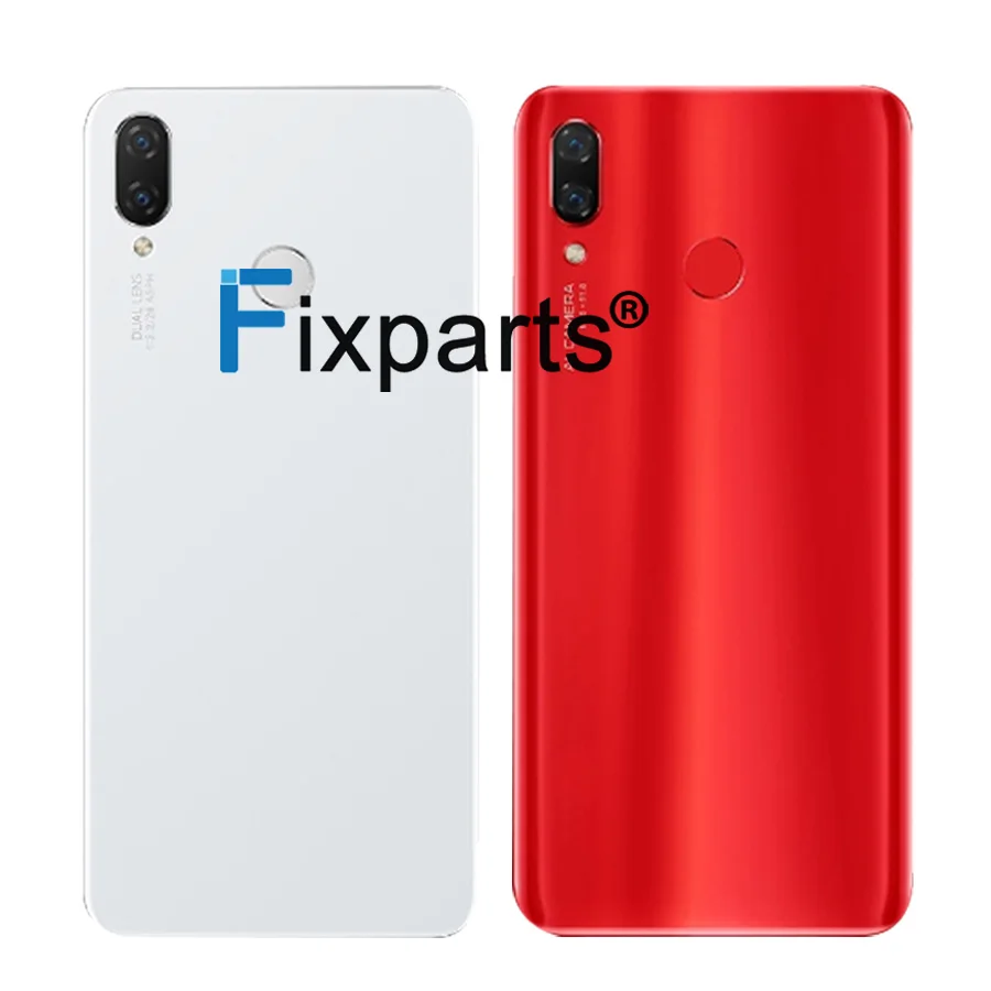 Крышка батарейного отсека для Huawei Nova 3i заднее стекло задний корпус P Smart Plus