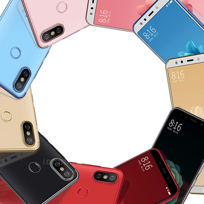 Для Xiaomi mi 8 Lite чехол SE роскошный из мягкого ТПУ с силиконовым покрытием Прозрачный