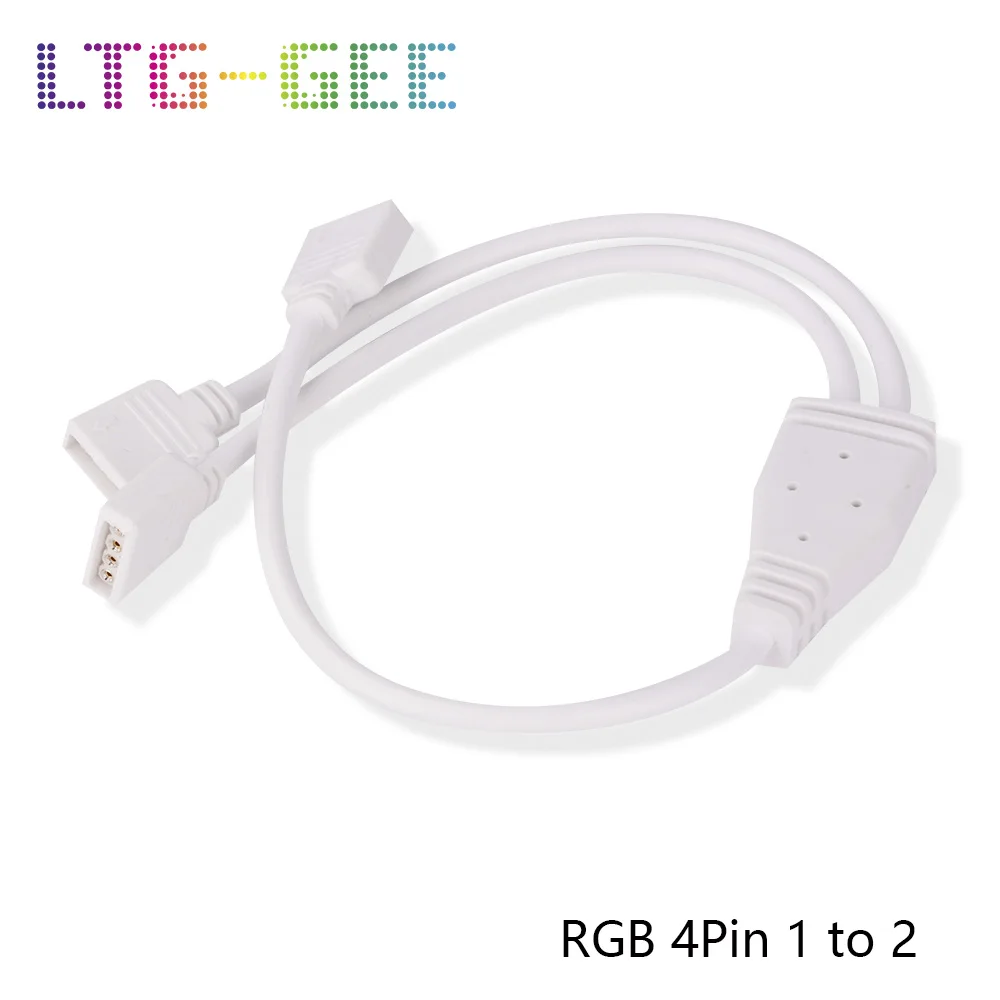 1 шт. 4PIN 5PIN к 2 /3 сплиттер разъем RGB RGBW Светодиодная лента Удлинительный провод
