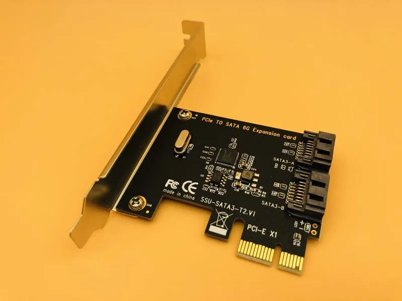 Драйвер PCI-E SATA 1X 4X 8X 16X PCI Express на 3 0 2 порта III 6 Гбит/с плата расширения | Компьютеры и