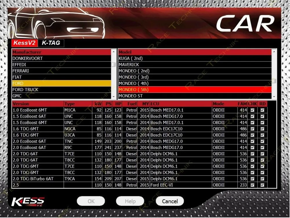 KESS V2.47 для ЕС V2 V5.017 5 017 красный PCB Чип ECU Инструмент настройки 2 47 неограниченное