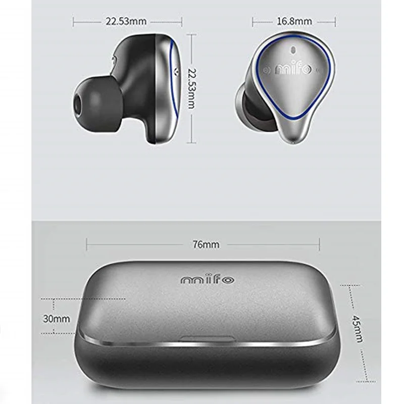 Bluetooth 5 0 беспроводные наушники IPX7 с защитой от пота глубокий бас стерео звук