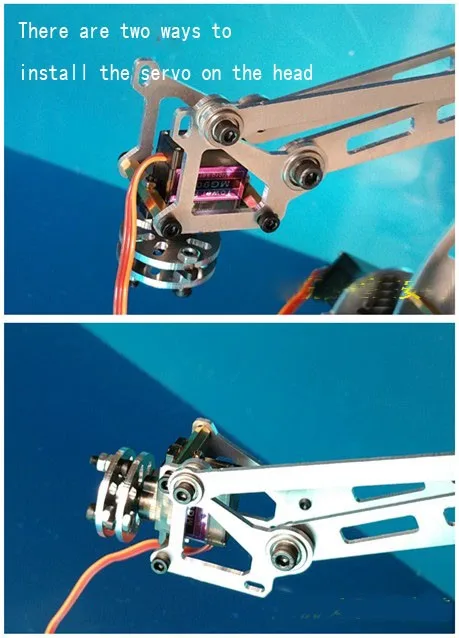 4 DOF CNC алюминиевая рамка для робота-манипулятора Asix модель робота с