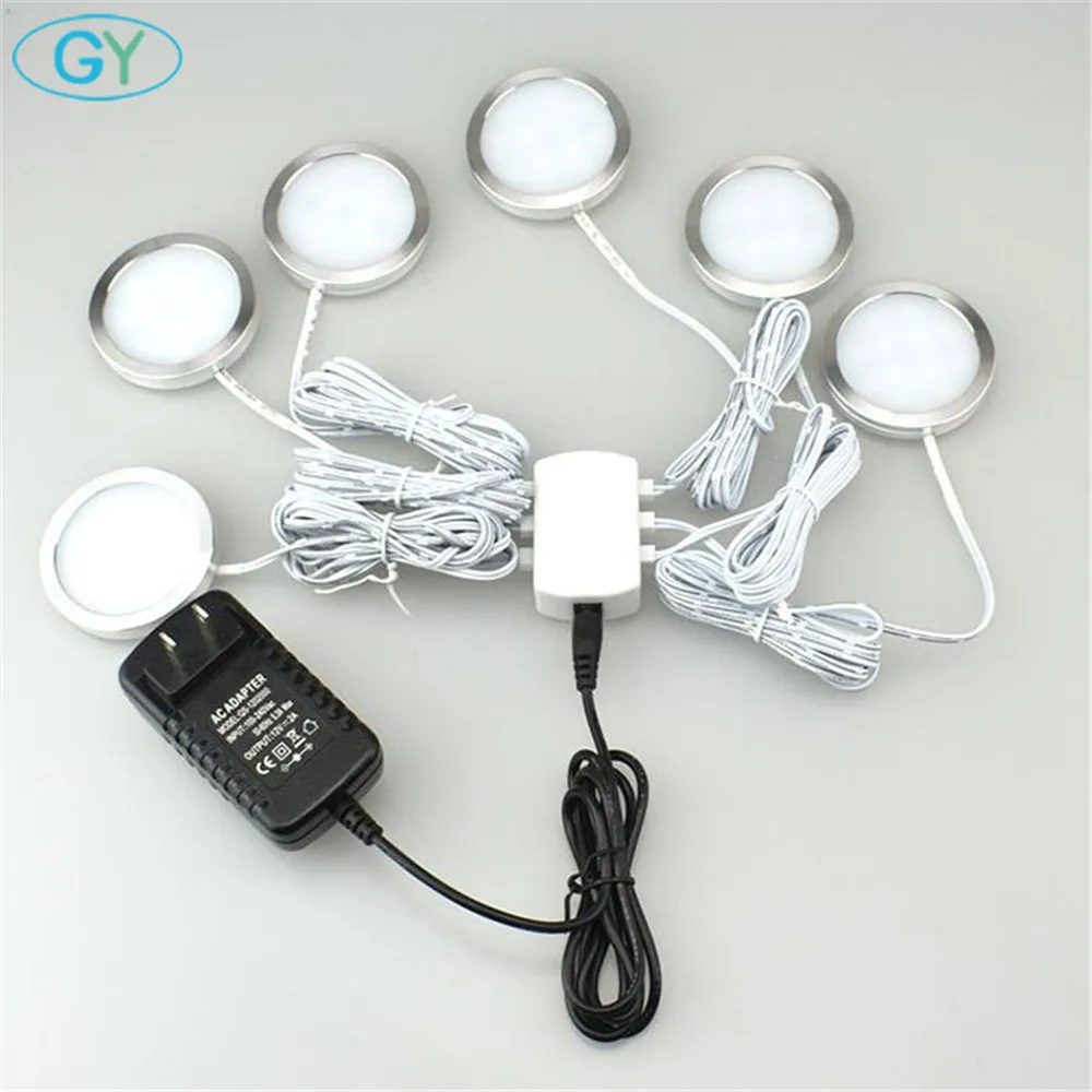 DC12V Светодиодный светильник для шкафа 2 5 Вт 12led освещение светодиодное кухонных