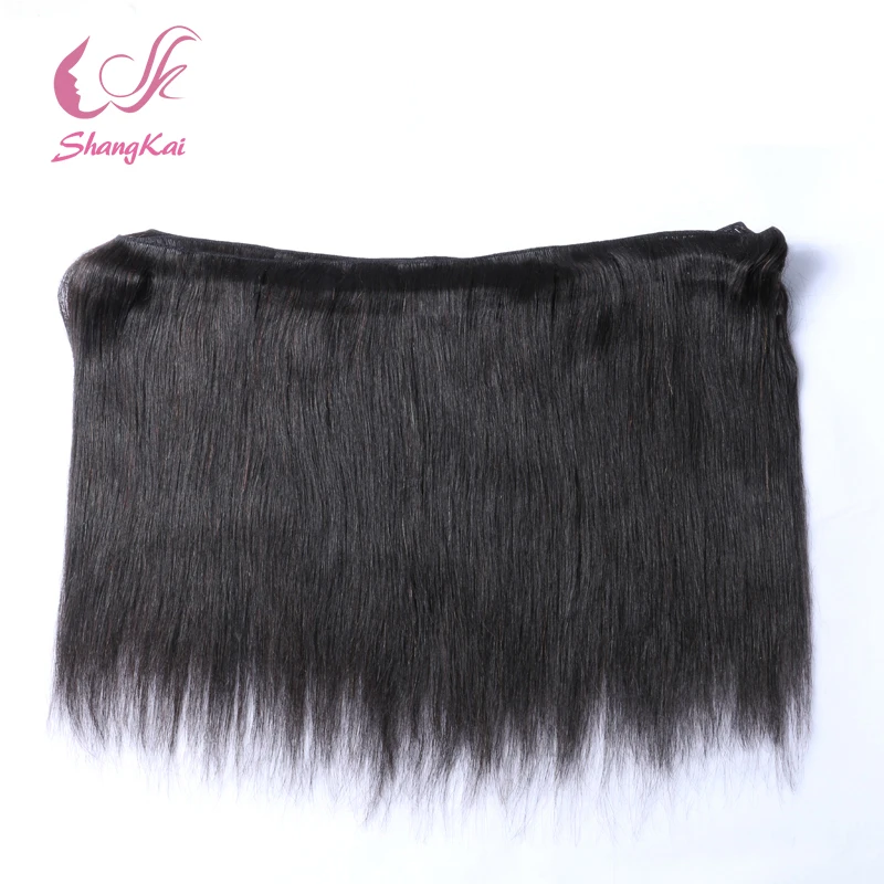 Unprocessed Brazilian Virgin Hair 3pcs Lot With Closure 100g/Pcs Human Silk Straight |