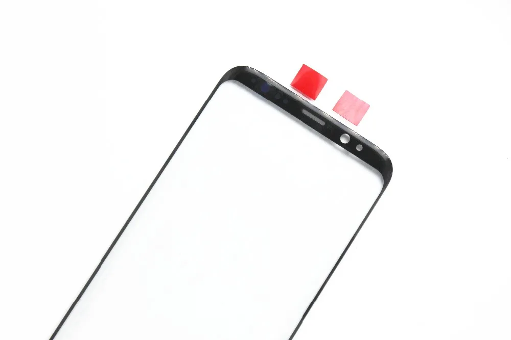 Pantalla t&aacute;ctil para Galaxy S9, G960F, Samsung Galaxy S9 Plus, G965F, cubierta de Panel de vidrio frontal, piezas de repuesto de lente de vidrio exterior, 10 Uds.-2