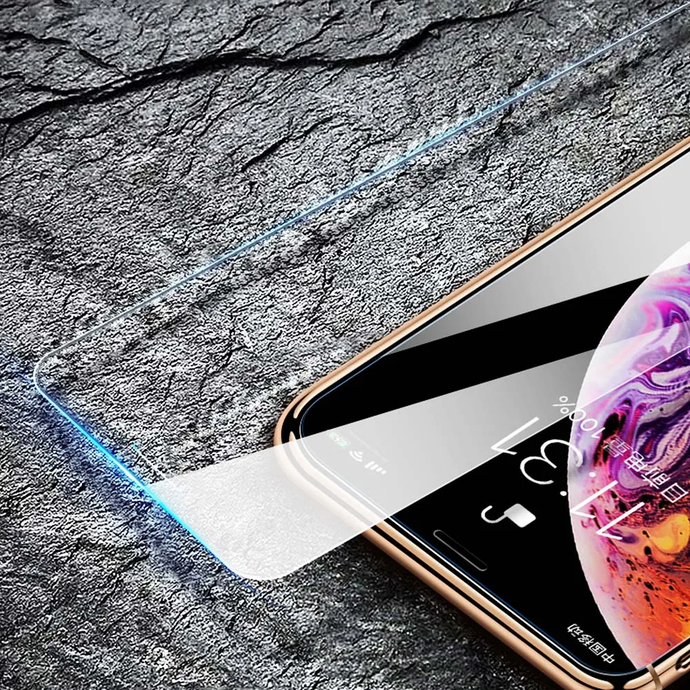 Закаленное стекло пленка для iPhone X 6 7 8 4 4S 5 5S SE XR XS MAX Защитная экрана 6S Plus |