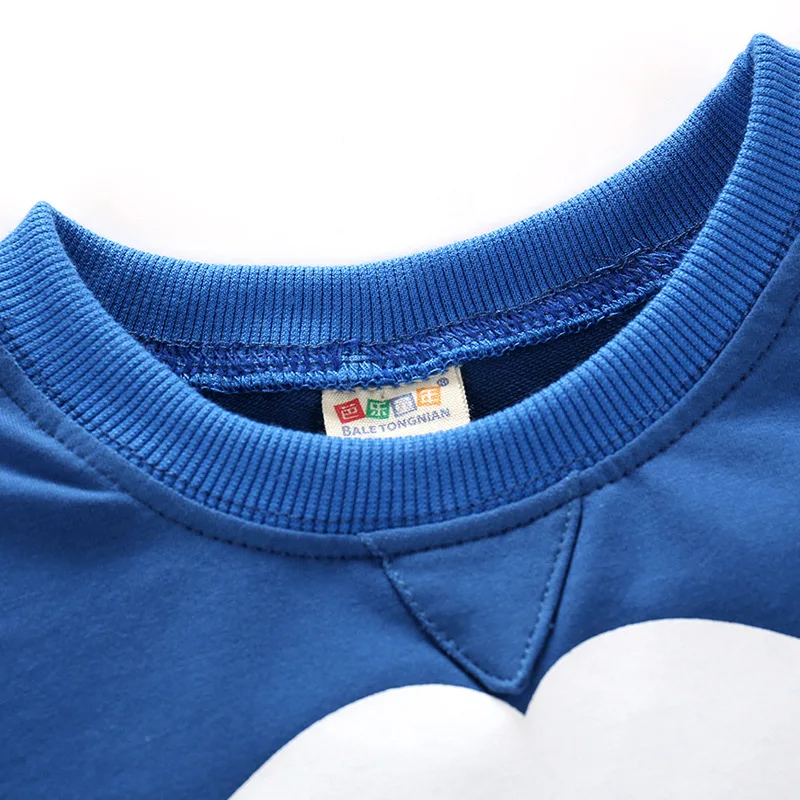 2019 new spring boys girls t shirt High quality cotton Moustache kids sweatshirt Baby costume Children's clothing | Детская одежда