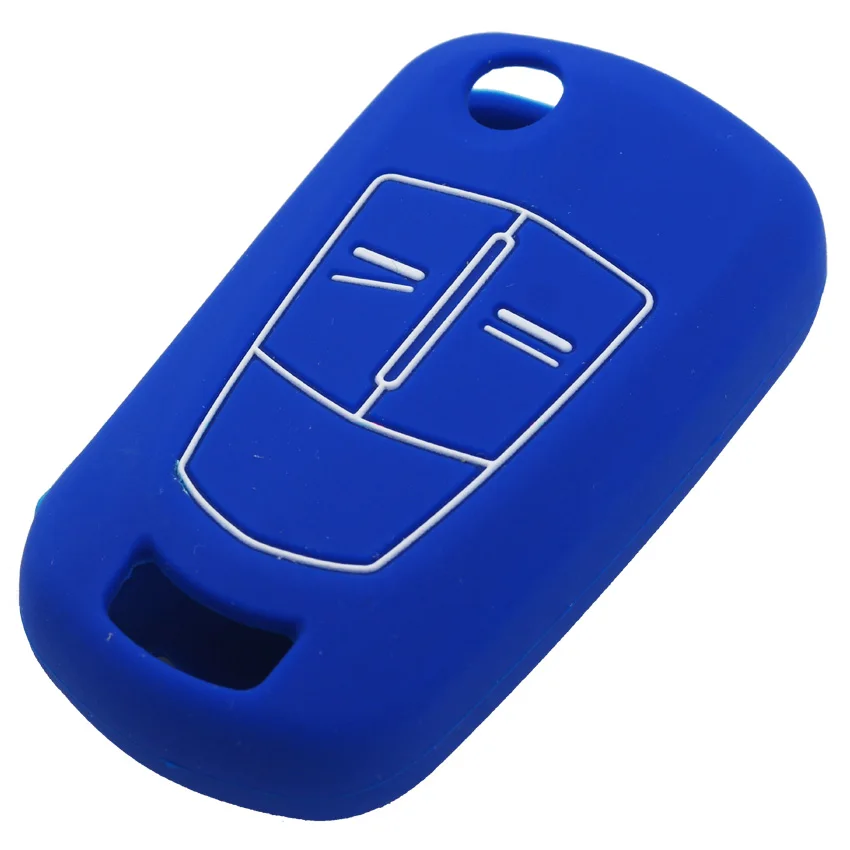 Силиконовый чехол книжка с 2 или 3 кнопками для автомобильного ключа Vauxhall Opel Corsa D
