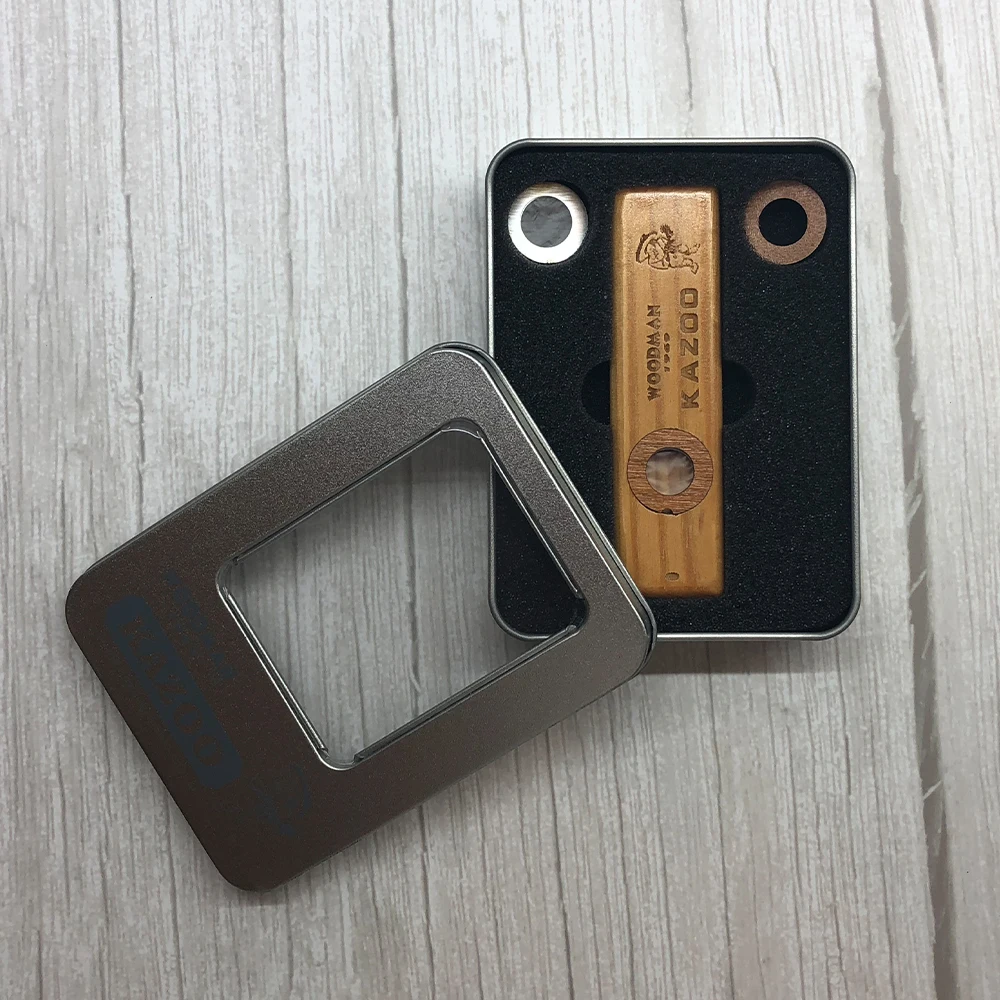 Индивидуальный деревянная гармоника Kazoo музыкальный инструмент укулеле гитара