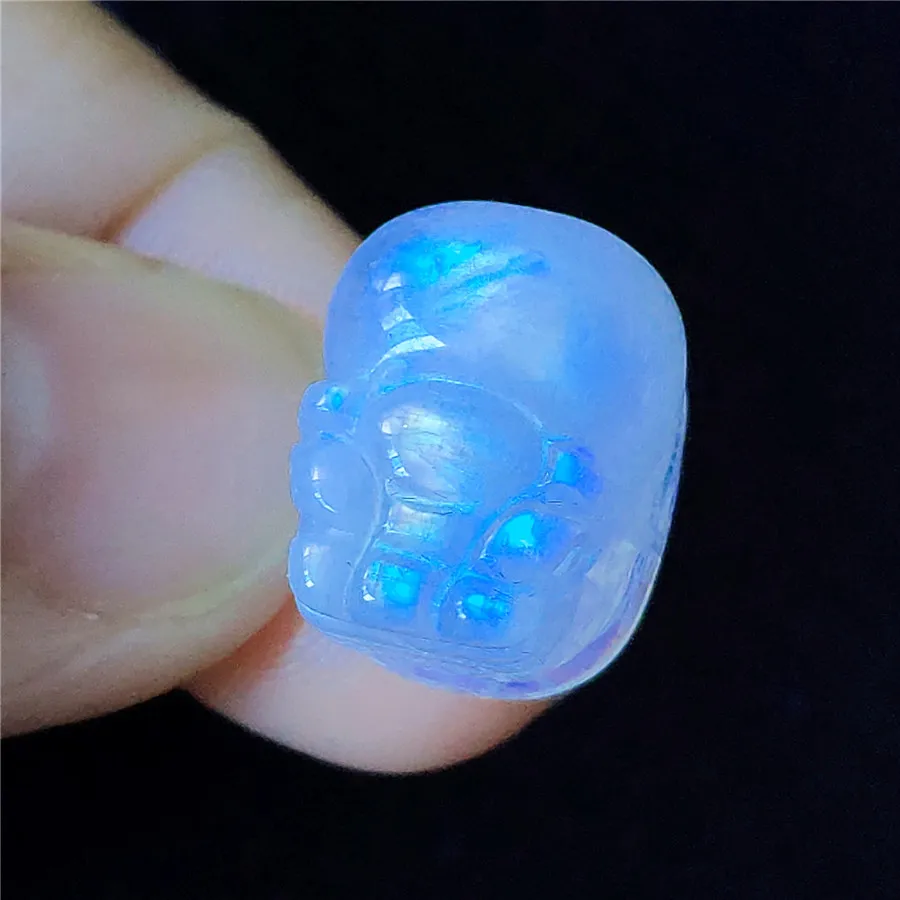 Подвеска из натурального искусственного лунного камня женское ожерелье