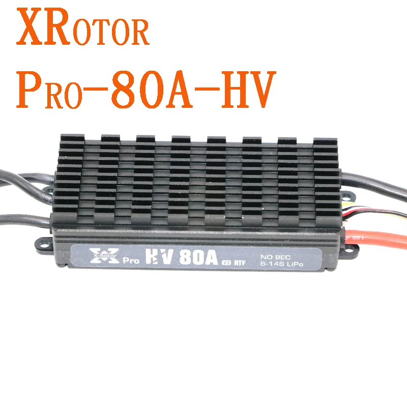 Электронный регулятор скорости Hobbywing ESC XRotor Pro Series 80A HV для мультикоптеров HV|Детали