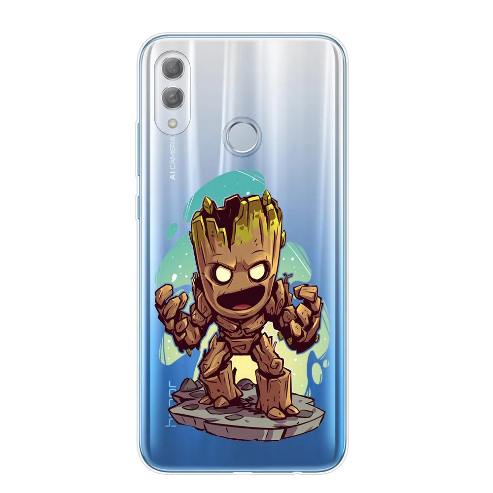 T6607 Роскошный чехол для телефона с героями Marvel и Мстителями, чехол для huawei Honor 9 10 20 Lite Pro 10i 8X 8C 6X 7X, мягкий ТПУ чехол-накладка s Etui - Цвет: T6607