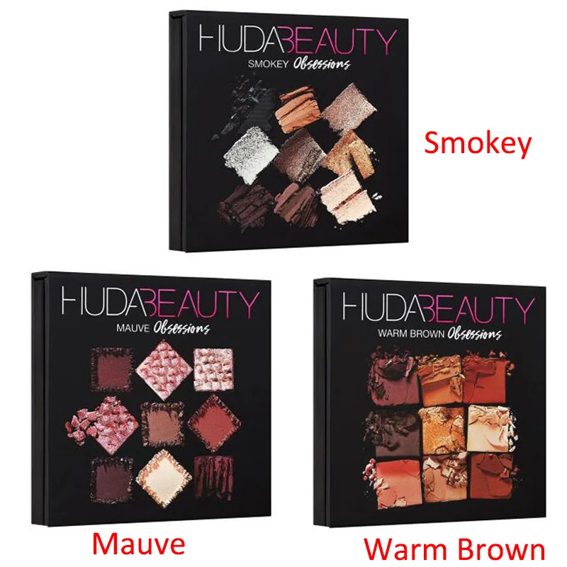 Палитра Hudas Beauty тени для век из розового золота палитра матовых блестящих теней