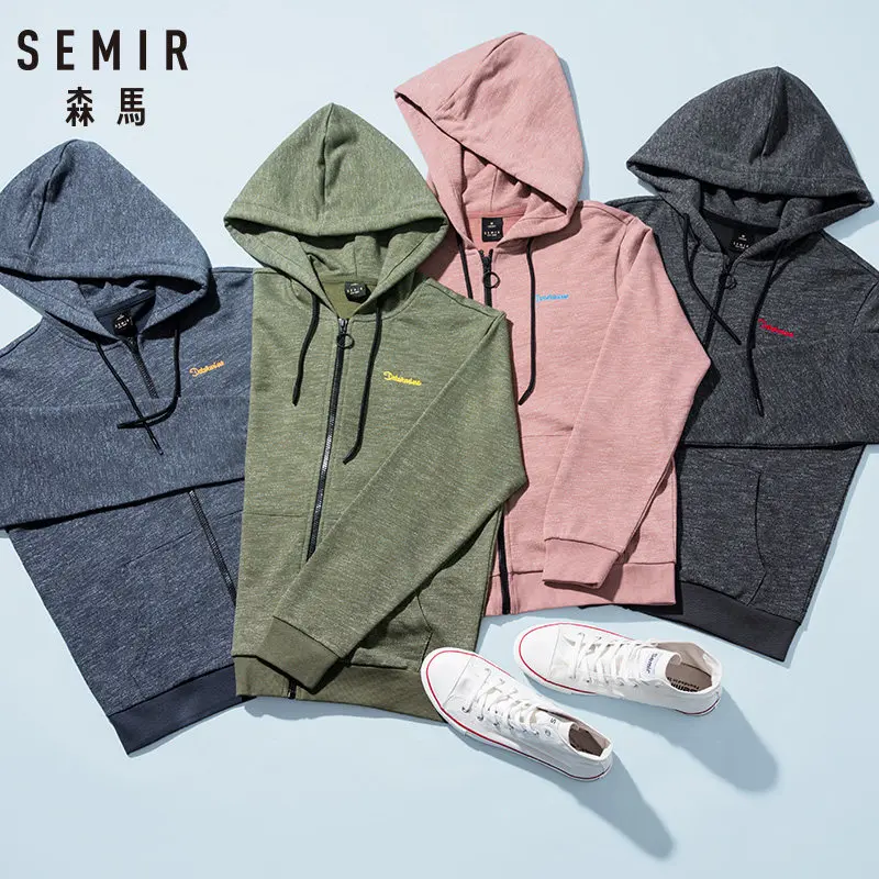 SEMIR спортивная куртка для мужчин с капюшоном карманами мальчиков мужские