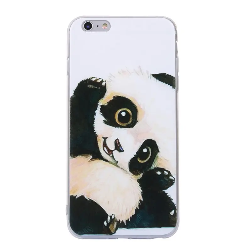 Чехол для iPhone 6S плюс Мандала силиконовая крышка Coque 6 Plus чехол телефона capinha панда