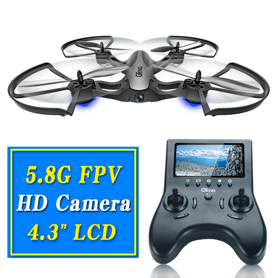 FPV-системы 5.8 Г Профессиональный Drone Quadcopter с камеры HD дистанционного управления