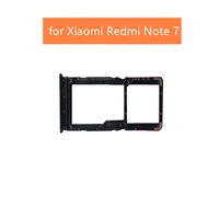sim card holder slot tray for xiaomi redmi note 7 sim card micro sd card tray holder slot adapter repair spare parts