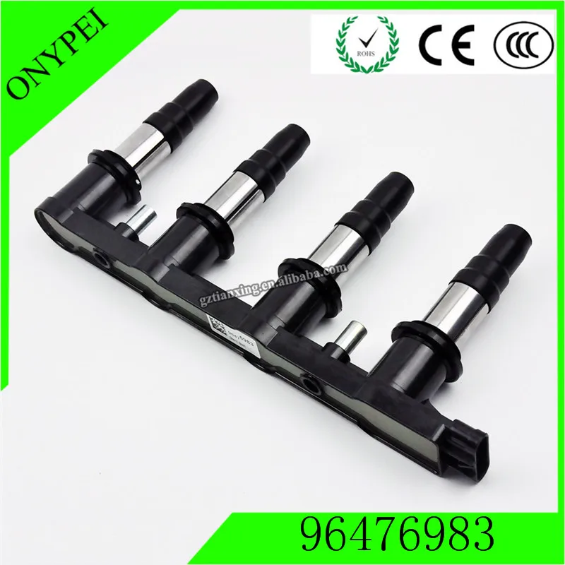 UF620 96476983 Катушка зажигания для Chevrolet Aveo Aveo5 Pontiac G3 1.6L Cruze Sonic 1.8L 25186687 55561655