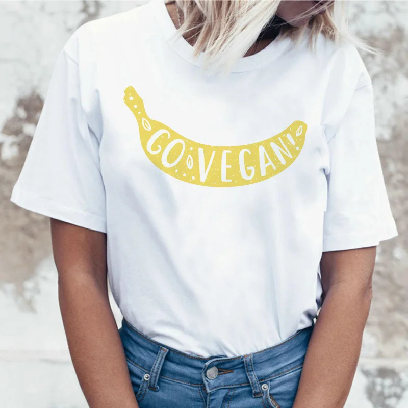Vegan Save The Bees Женская футболка Топ Футболка harajuku футболки женские корейские kawaii графические женские футболки ulzzang