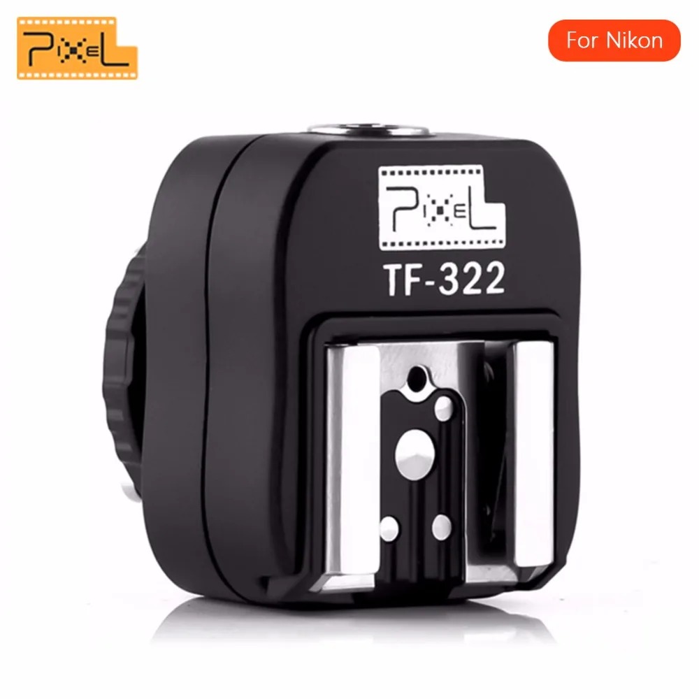 Адаптер переходник для вспышки Pixel TF 322 с разъемом синхронизации ПК цифровых