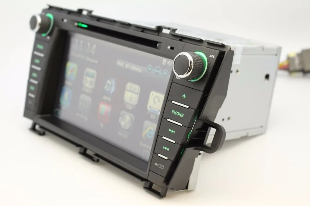 SilverStrong 2DIN автомобильный dvd-плеер для Toyota Prius 2009-2013 RHD с Автомагнитола gps BT Радио RDS SWC