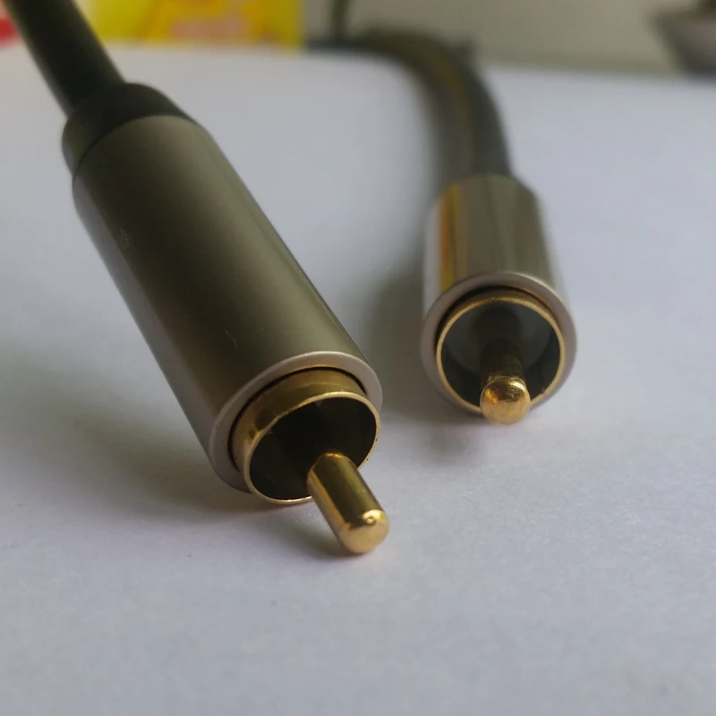 Voxlink HIFI сабвуфер стерео цифровой коаксиальный аудио видео Кабели Позолоченные RCA