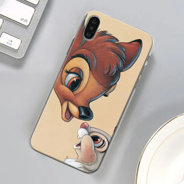Bambi Thumper чехол для телефона для Apple iPhone X XR 7 8 Plus 6 6s Plus XS MAX 11 Pro MAX SE чехол для телефона Coque - Цвет: 15
