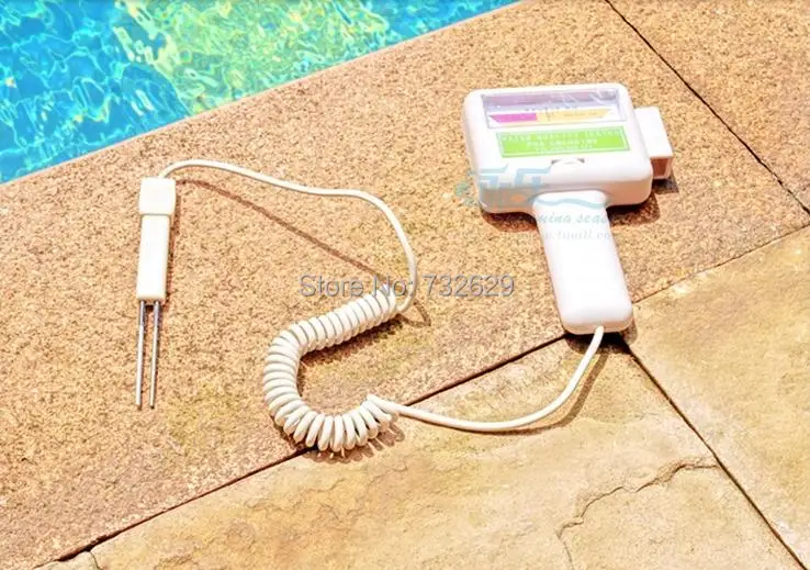 Swimming pool accessories high quality tester ABS spa ph cl2digital easy to read 1pcs free shipping chlorine | Спорт и развлечения