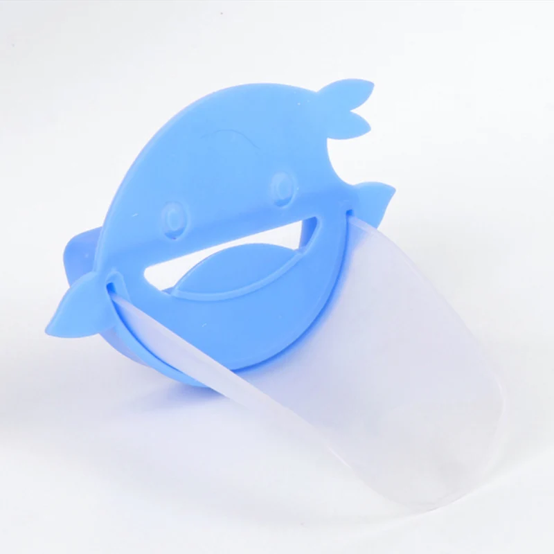 dolphin blue Ванная комната милая форма краба кран расширитель малыш мытья рук кран раковина Санузел поставки - Цвет: dolphin blue