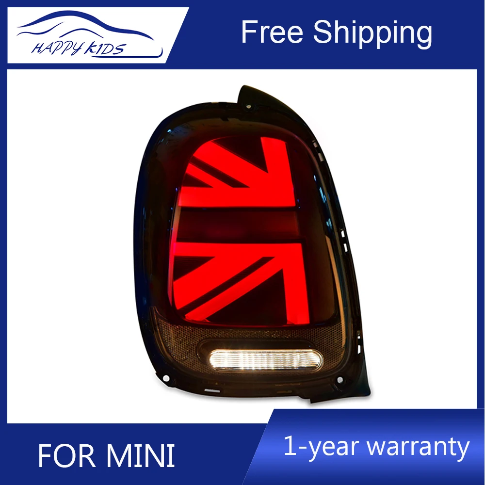 Car styling Tail Lights For BMW MINI F55 F56 F57 2014-2016 Led Fog lamp Rear Lamp DRL+Brake+Park+Signal lights | Автомобили и