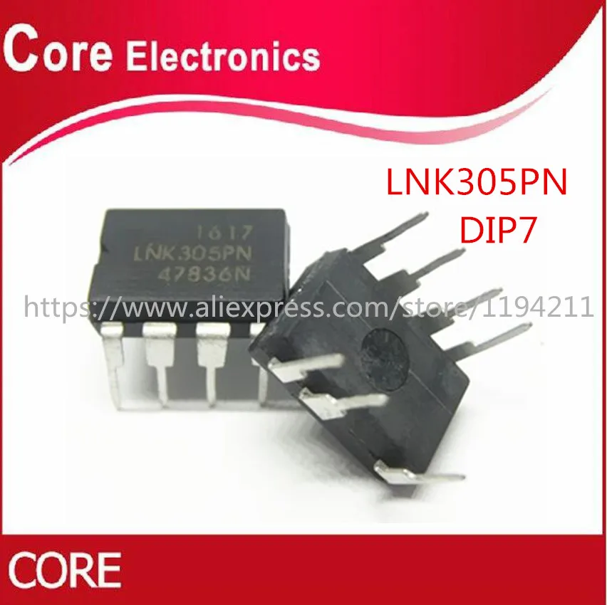 50 шт. LNK305PN DIP7 305PN Новый|Интегральные схемы| |