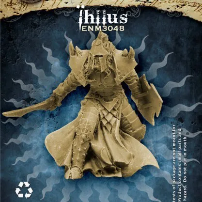 Набор резиновых моделей Ihllus Dragon knight|resin model kits|model kitenigma miniatures |