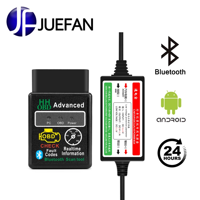 Новый ELM327 Bluetooth диагностический инструмент elm 327 Версия 2 1 OBD2 для Android сканер кода