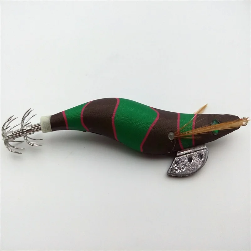 Древесные креветки кальмары приманка с крючком Осьминогом 4 шт. 13 5 см 21 г для