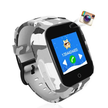 Умные часы для детей, gps, аварийное расположение, SOS, детские часы, анти-потеря, ответ на вызов, камера, детские часы, kinder horloge для мальчиков - Цвет: Многоцветный