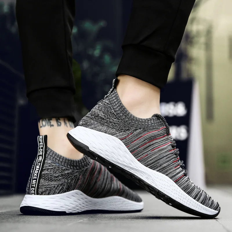 Для мужчин кроссовки Air Mesh Стиль Мужская Спортивная обувь кроссовки для Для мужчин linght дышащие кроссовки