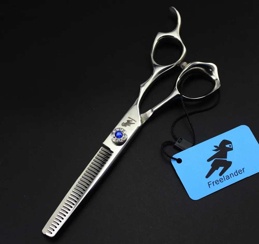 

6.0 inch Freelander Turtle Handle Hairdressing Scissors Liu Hai Trim Fashion Modeling Scissors Hair Care Tools