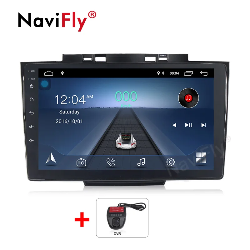 add dvr NaviFly Android 8,1 четырехъядерный автомобильный радиокассета для Haval Hover Greatwall Great wall H5 H3 2013- поддержка DVR русский - Цвет: add dvr