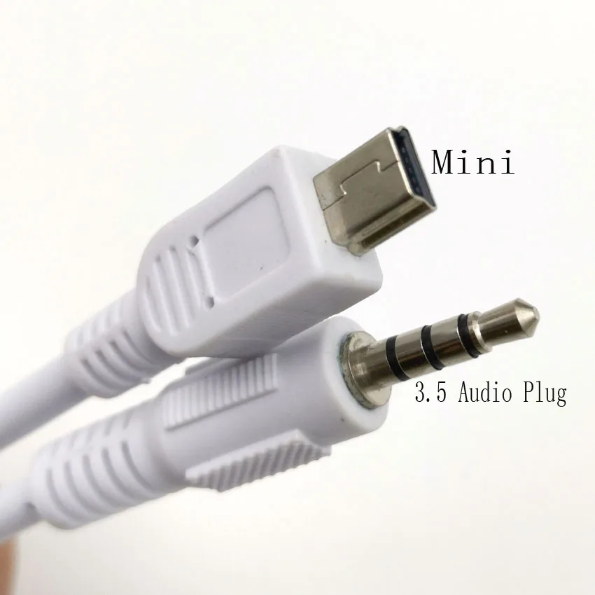 3.5mm to mini 3,5 мм аудио разъем к USB 2,0 Мини микроразъем Мужской адаптер переходника разъема Aux кабель штекер к аудио Женский - Цвет: 3.5mm to mini