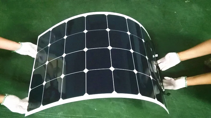 Солнечная монопанель Sunpower 100 Вт гибкая фотопанель класса А для зарядного