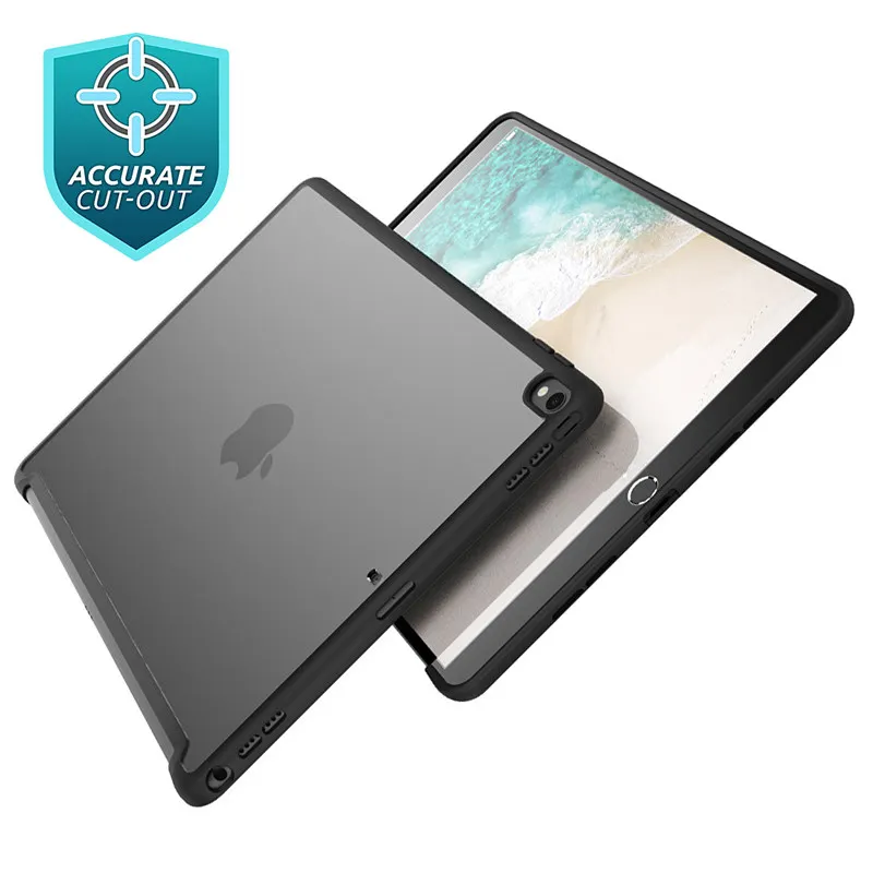 Для iPad Pro 10,5 чехол()/Air 3 10,5 чехол() Прозрачный гибридный Чехол, совместимый с официальной смарт-крышкой/смарт-клавиатурой