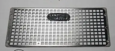 Декоративная пластина из нержавеющей стали для RCW4D Defender D90 D110 ROVER LAND 1/10 D130 твердый