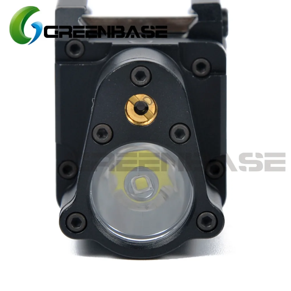 Greenbase ЧПУ Алюминий SBAL-PL Охота фонарик с красным лазером и светодиодный WeaponLight