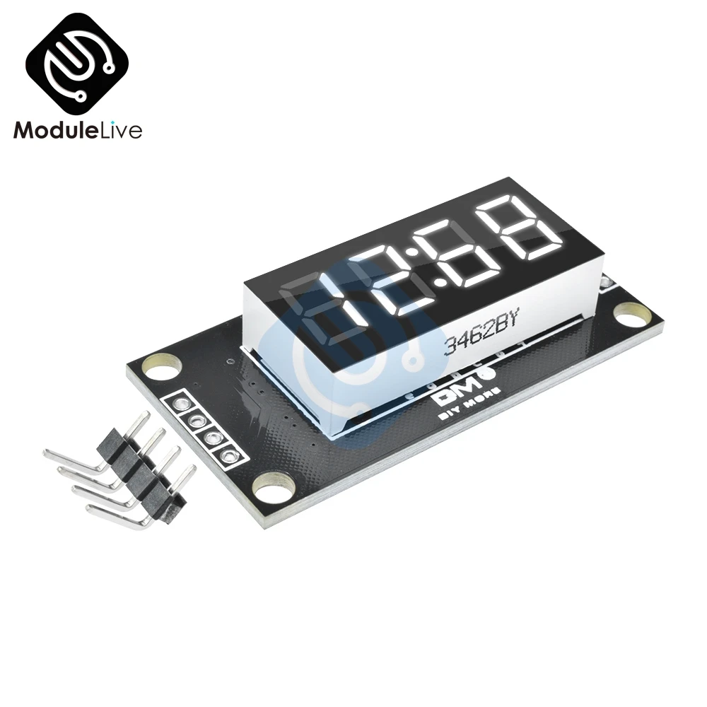 4-цифровой 4-разрядный дисплей модуль для Arduino с часами 0 36 дюймов 'ɷ сегментов