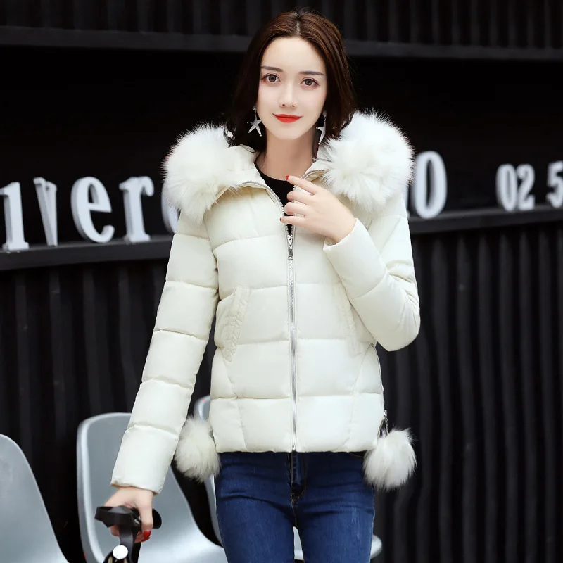 KUYOMENS зимняя куртка для женщин 2017 высокое качество тонкие куртки зимние пальто