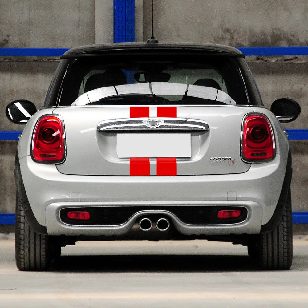Стайлинг автомобиля стикер s полоса комплект Виниловая наклейка для Mini Cooper F55 F56