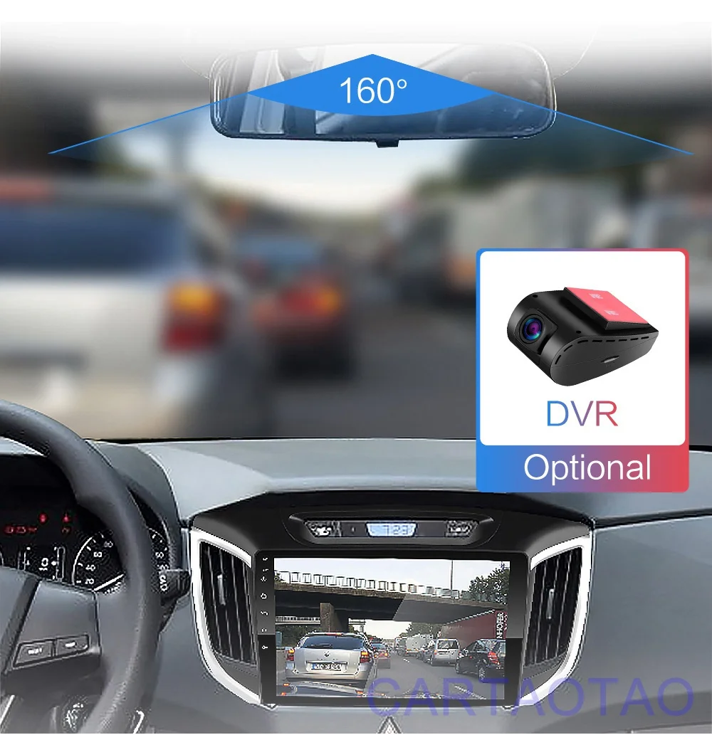 2G+ 32G 10," 2din Android 8,1 GO автомобильный dvd-плеер для hyundai Creta IX25 автомобильный Радио gps навигация wifi Bluetooth MP5 плеер