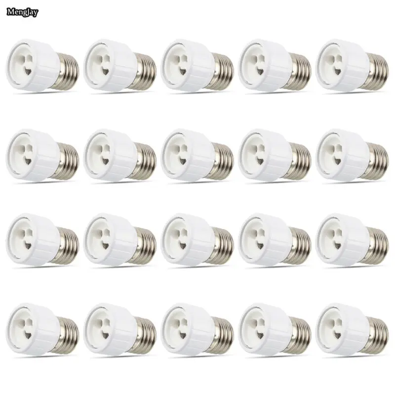 20x E27 to GU10 Fireproof Material lamp Holder Converters Socket Adapter light Bulb Base Type | Лампы и освещение